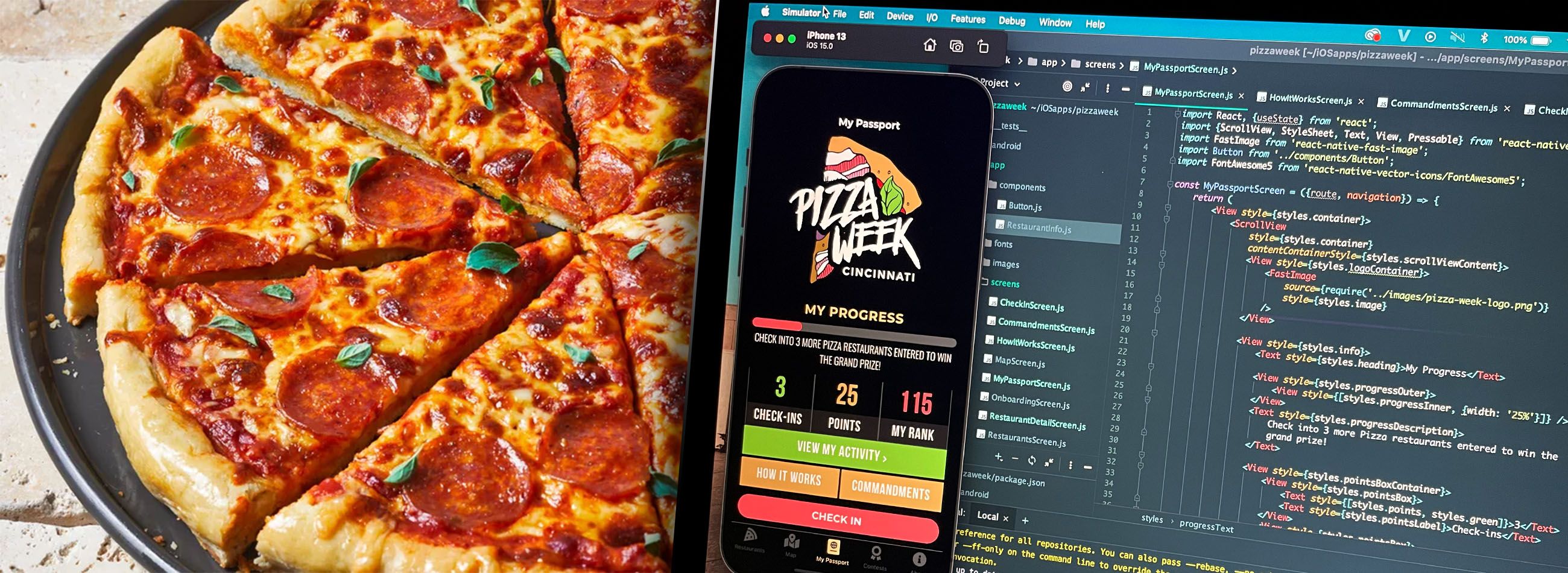 The Cincinnati Pizza Week app